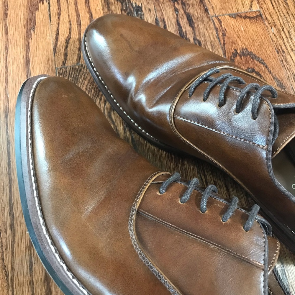 LAST DAYS Apt. 9 Garret Brown Oxford Dress Shoes - Picture 12 of 12